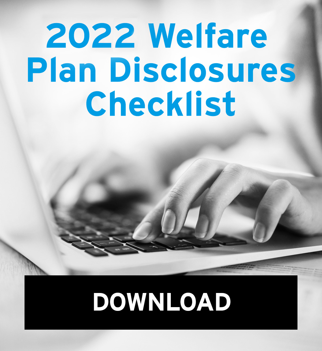 2020 Welfare Plan Disclosures Checklist