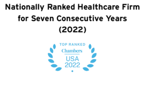 Nationally Ranked Healthcare Firm for Seven Consecutive Years (2022)